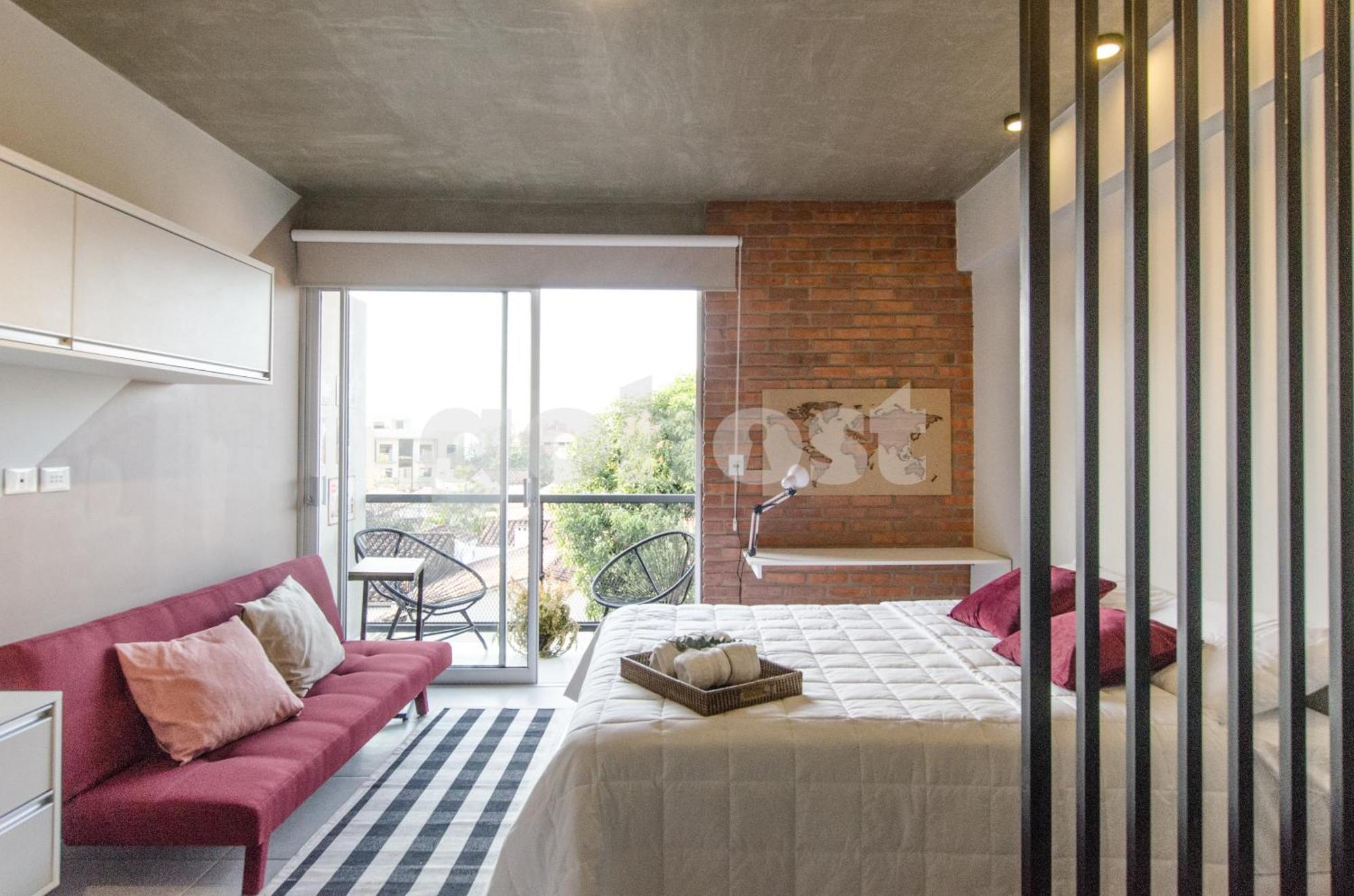 Chic Loft With Balcony In Las Mercedes Асунсьон Экстерьер фото