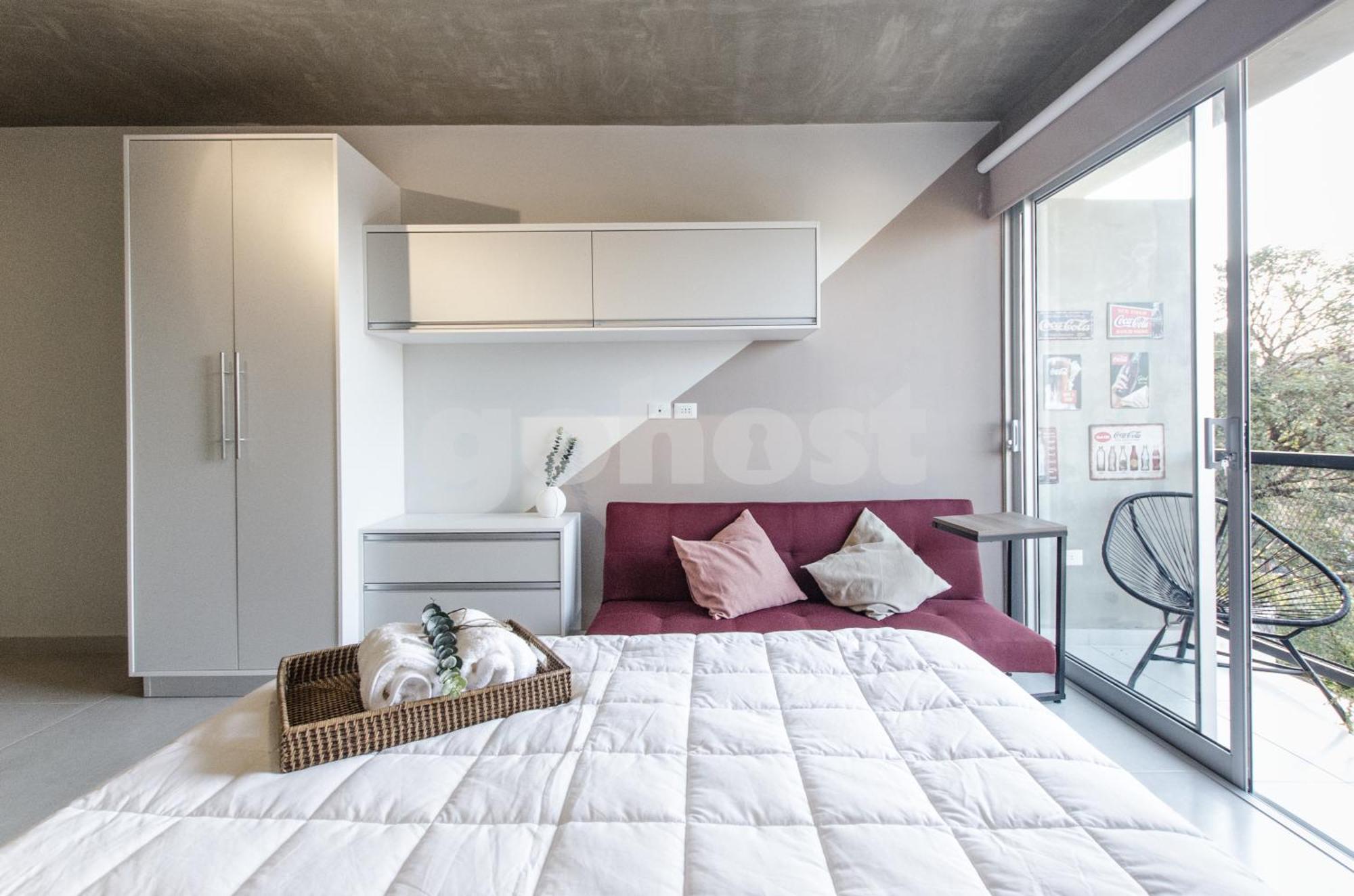 Chic Loft With Balcony In Las Mercedes Асунсьон Экстерьер фото
